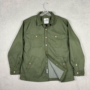 Zero Foxtrot Flannel Jacket Men’s XL Olive
